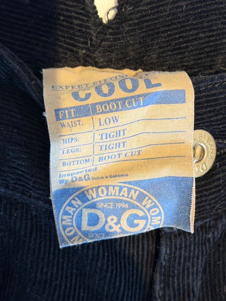 D&G Corduroy Trousers