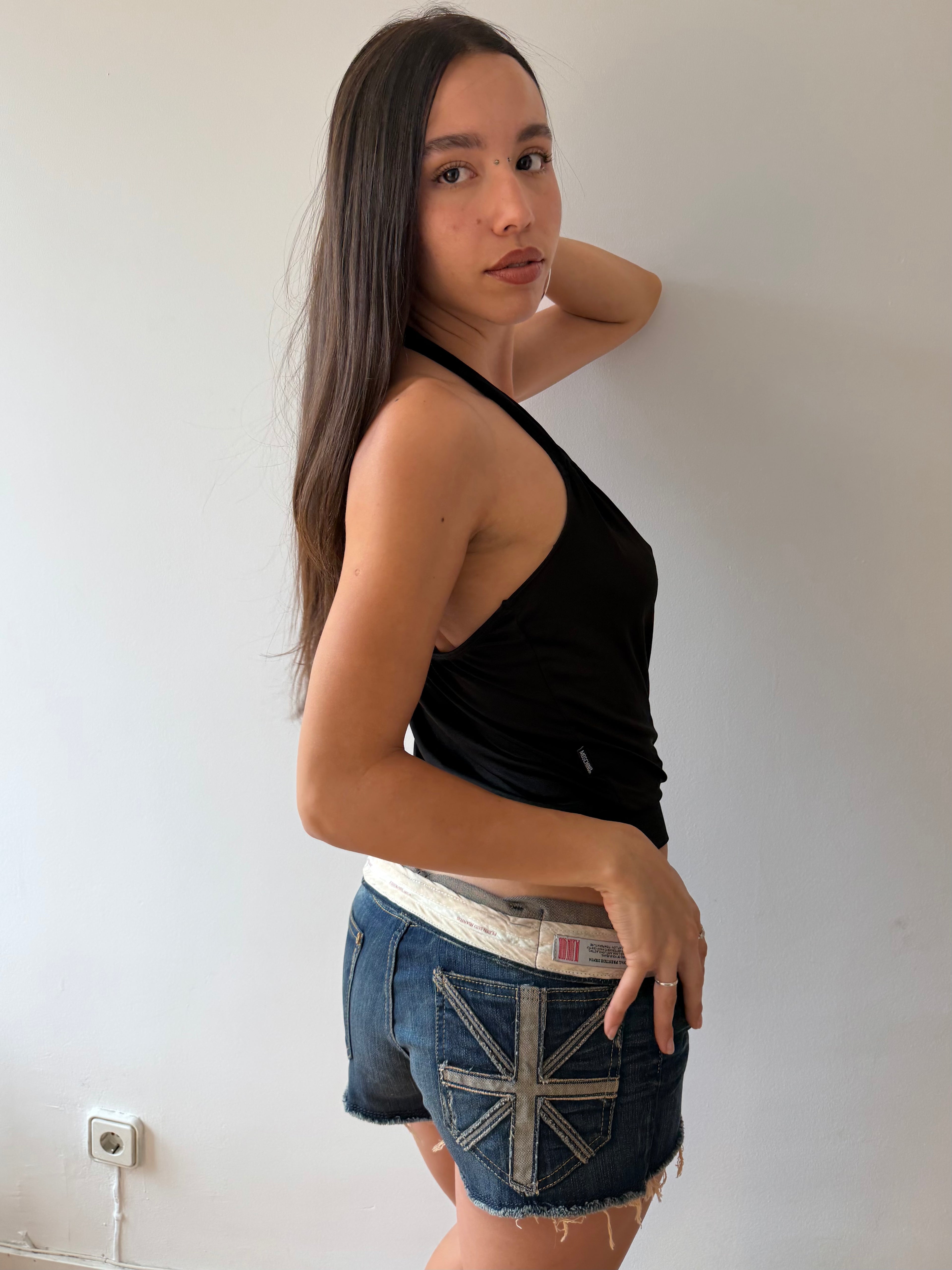 Plein Sud Denim Shorts