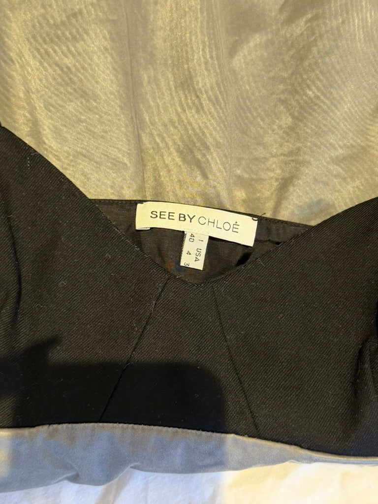 See by Chloé Babydoll Mini Dress