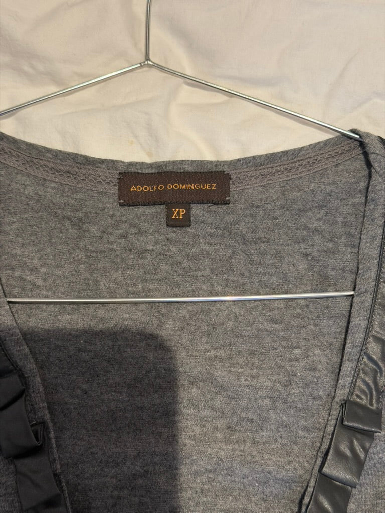 Adolfo Dominguez Ruffle T-Shirt
