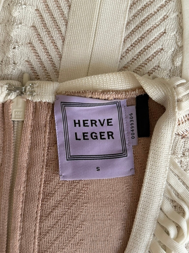 Hervé Léger Fringe Dress