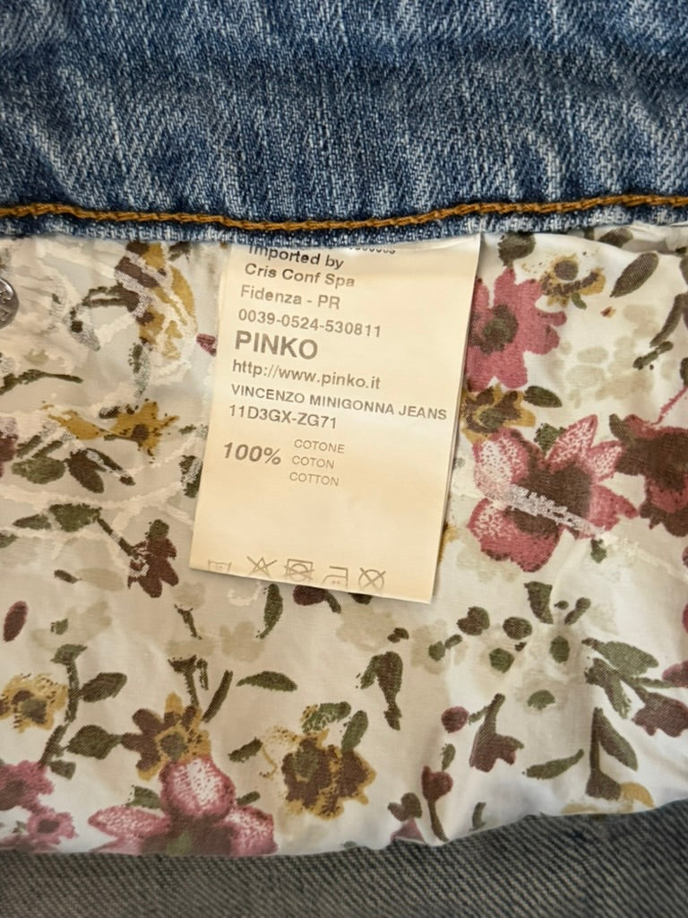 Pinko Denim Skirt
