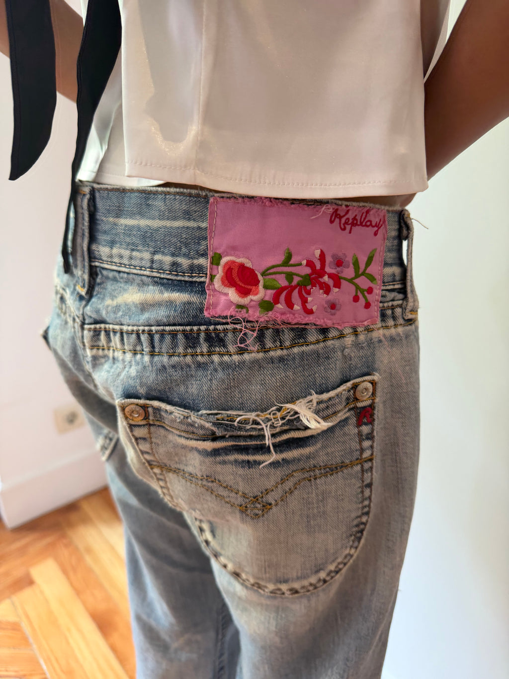 Ripped Denim Jeans