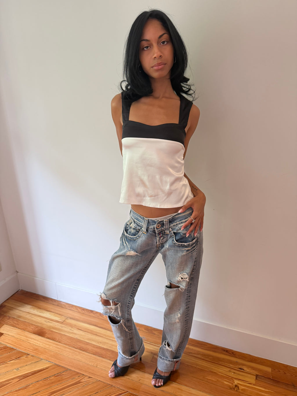 Ripped Denim Jeans