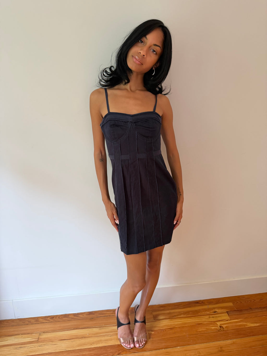 Guess Corset Midi Dress