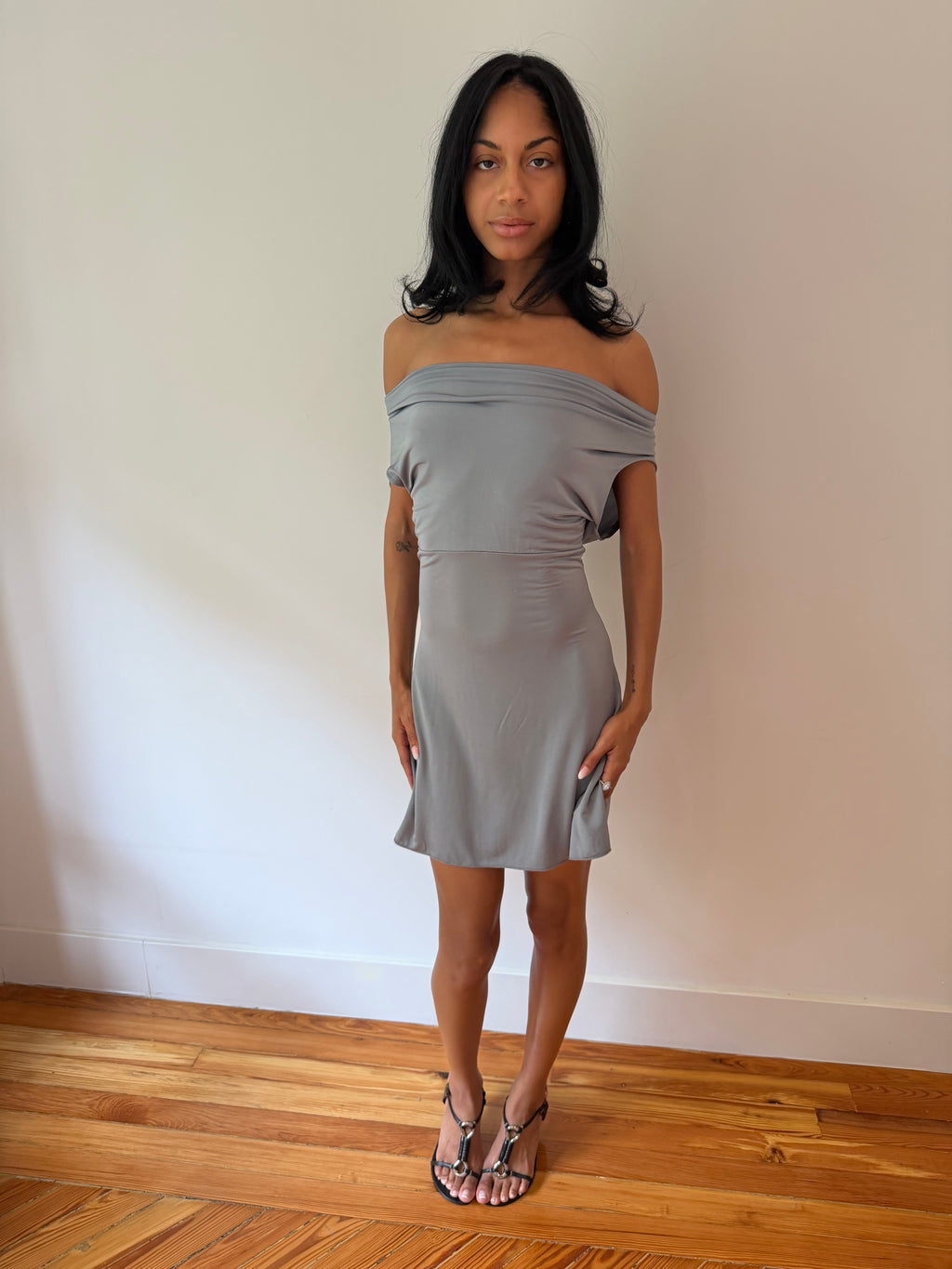 Off Shoulder Mini Dress