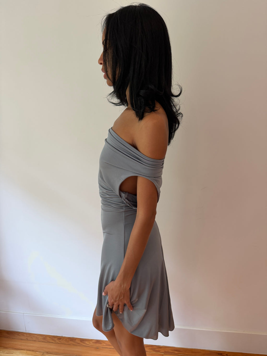 Off Shoulder Mini Dress