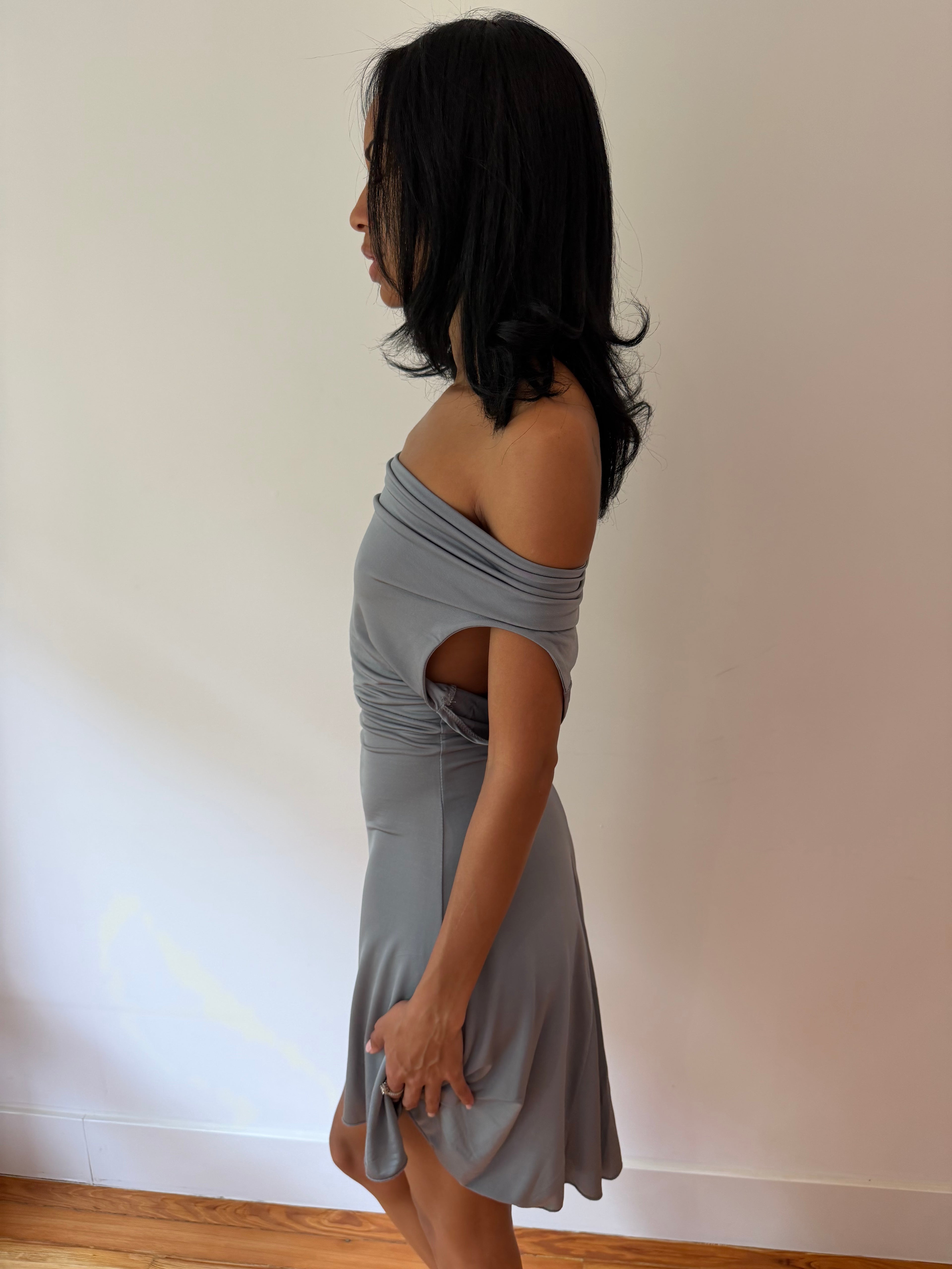 Off Shoulder Mini Dress