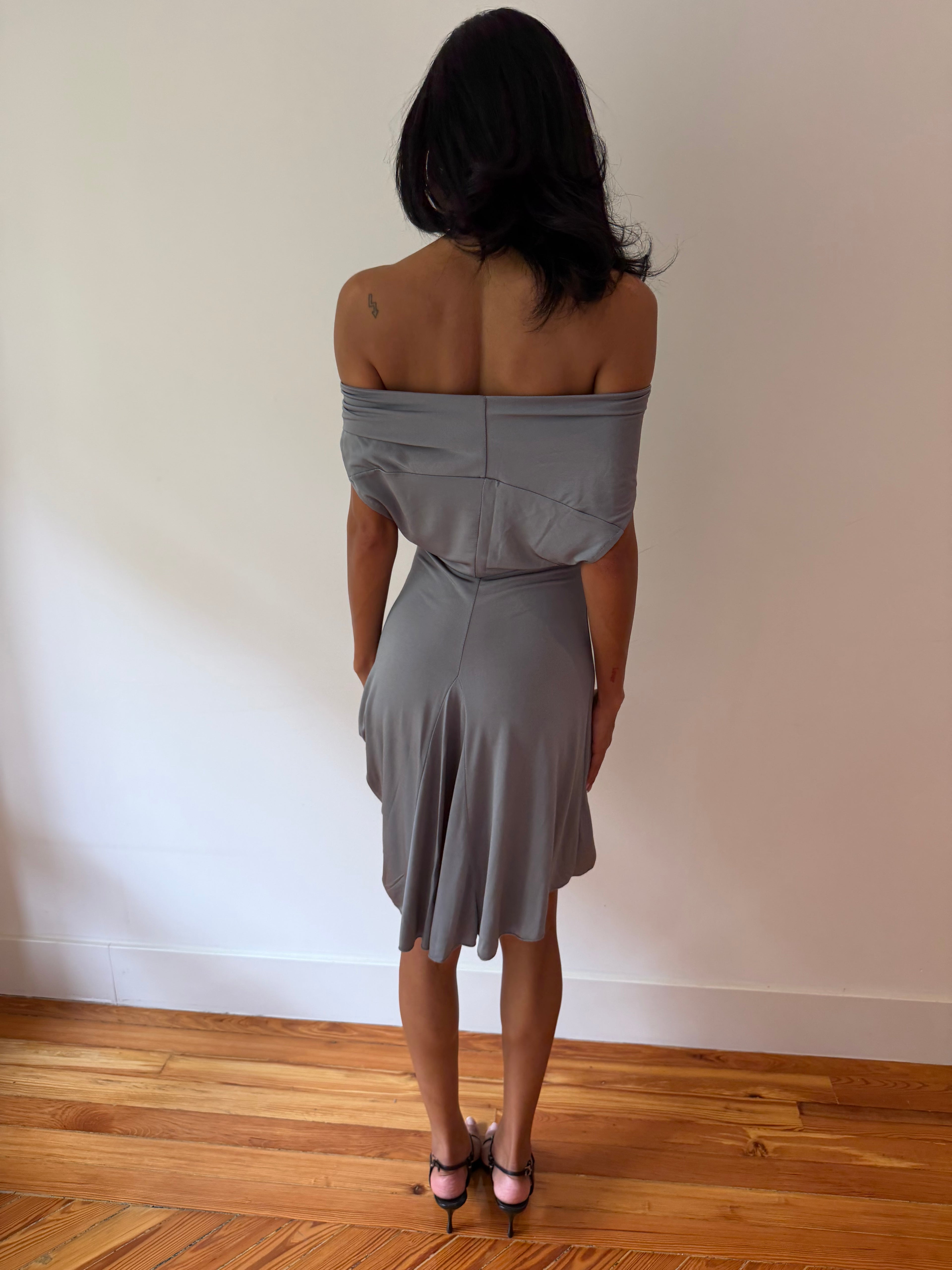 Off Shoulder Mini Dress