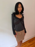 Mariella Rosati Ruffled Top