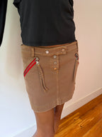 Minifalda de pana Blumarine