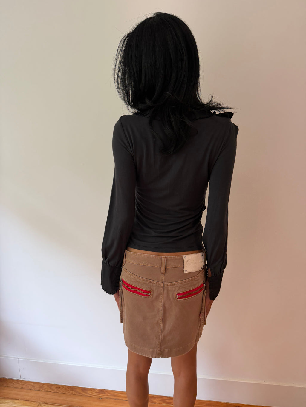 Mariella Rosati Ruffled Top