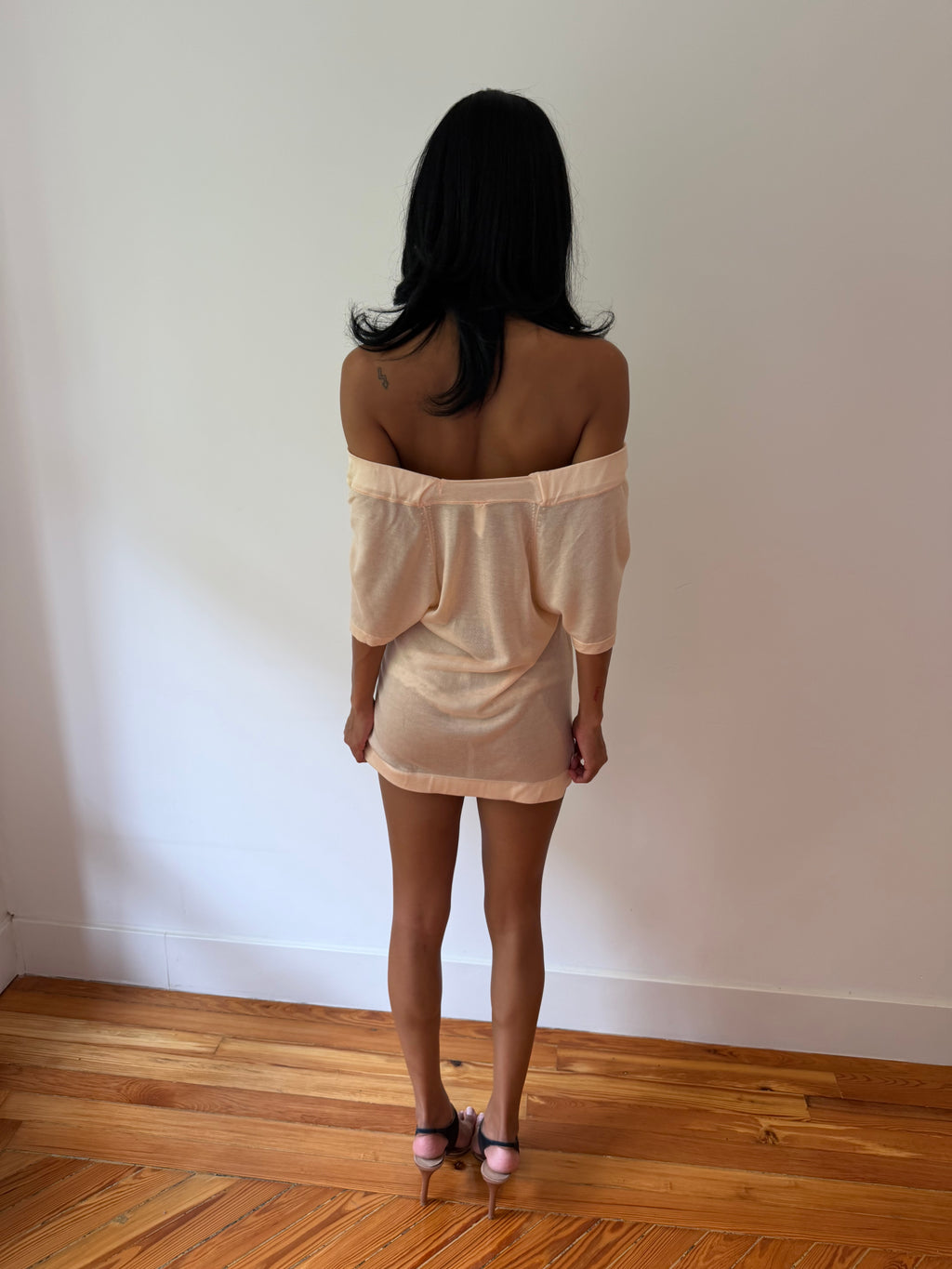 Sheer Mini Dress