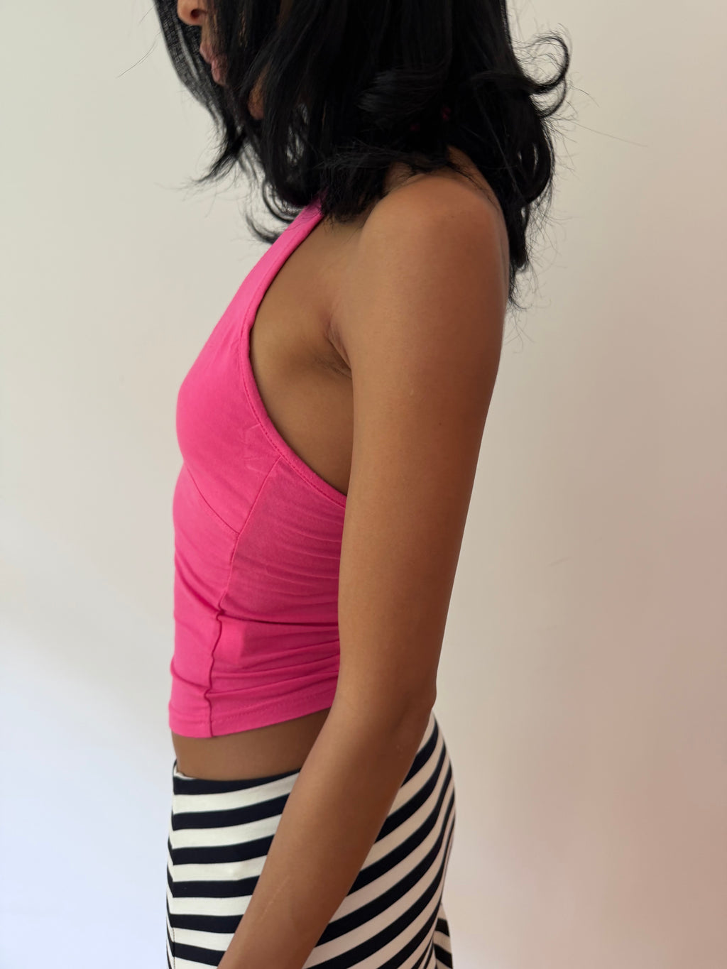 Fuchsia Halter Top