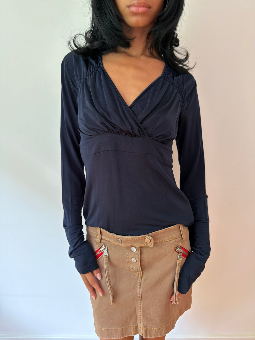 Galliano Long Sleeve Top