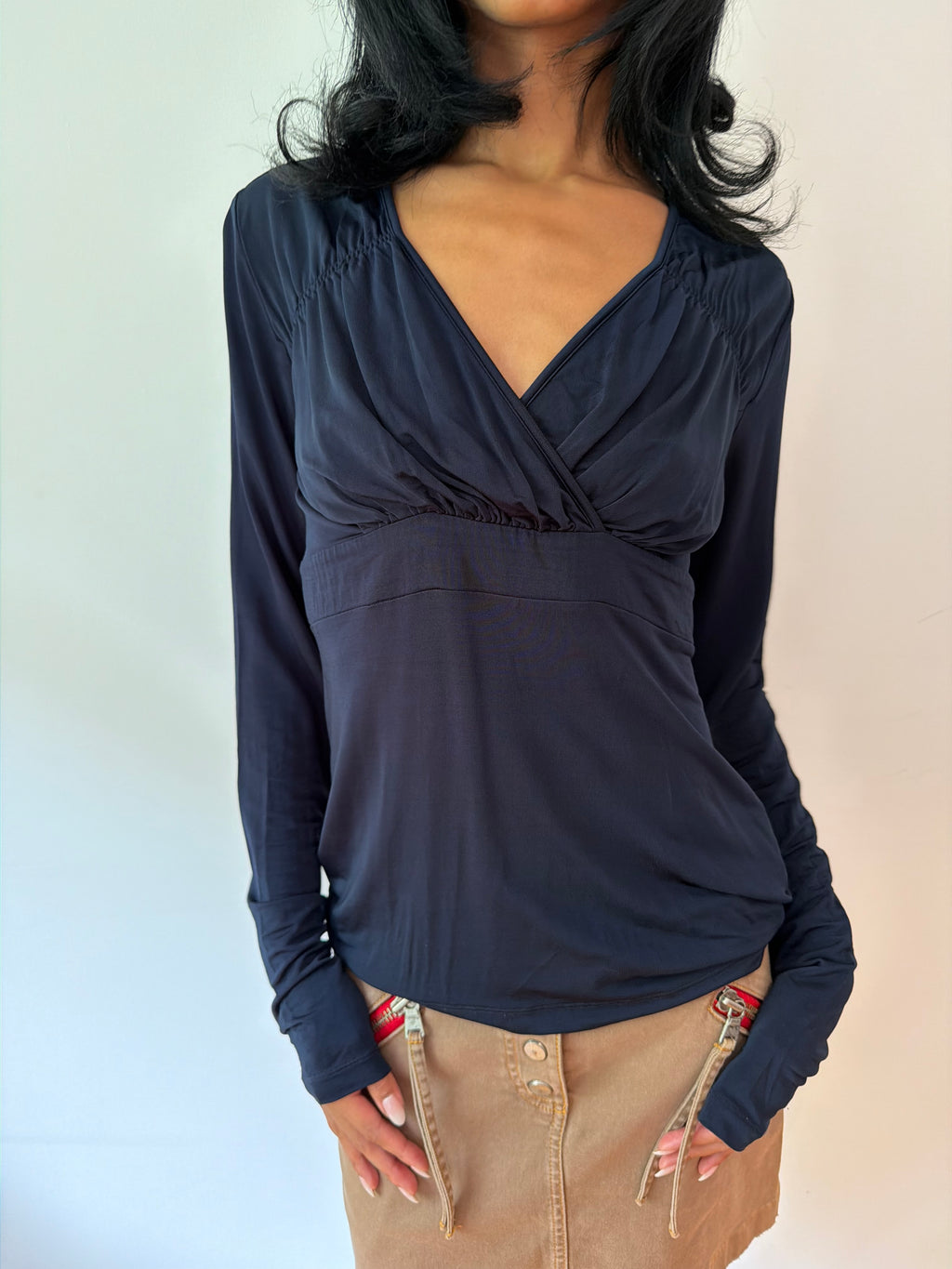 Galliano Long Sleeve Top