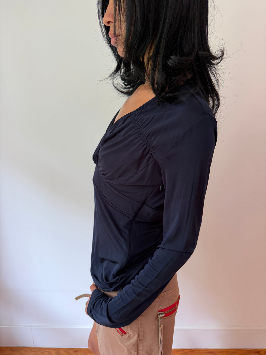 Galliano Long Sleeve Top