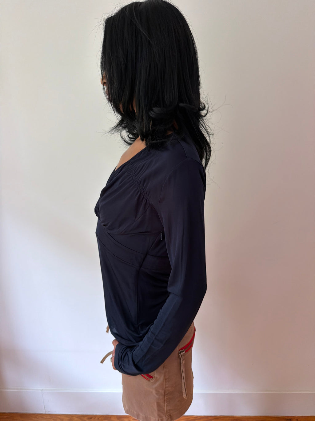 Galliano Long Sleeve Top