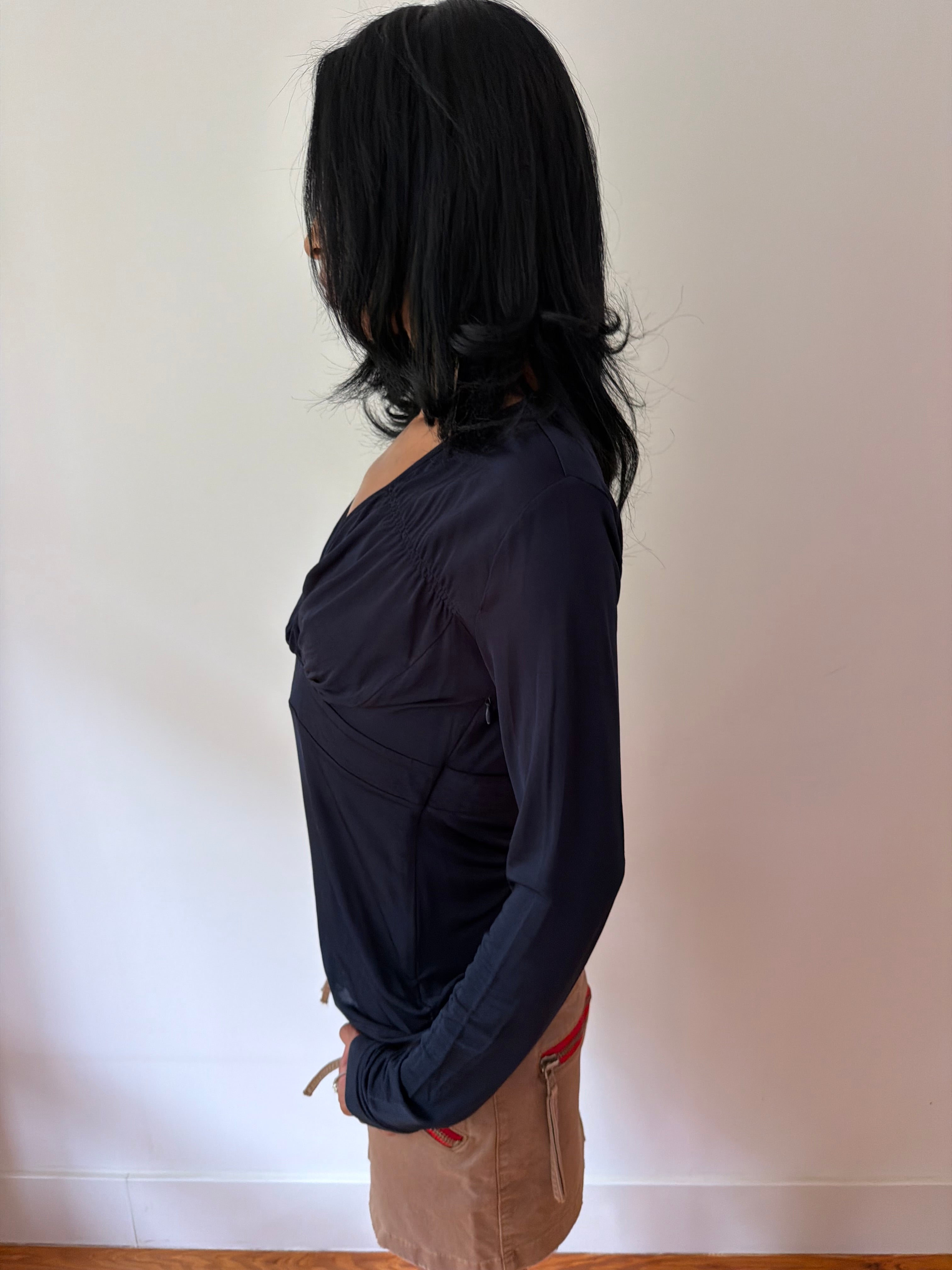 Galliano Long Sleeve Top