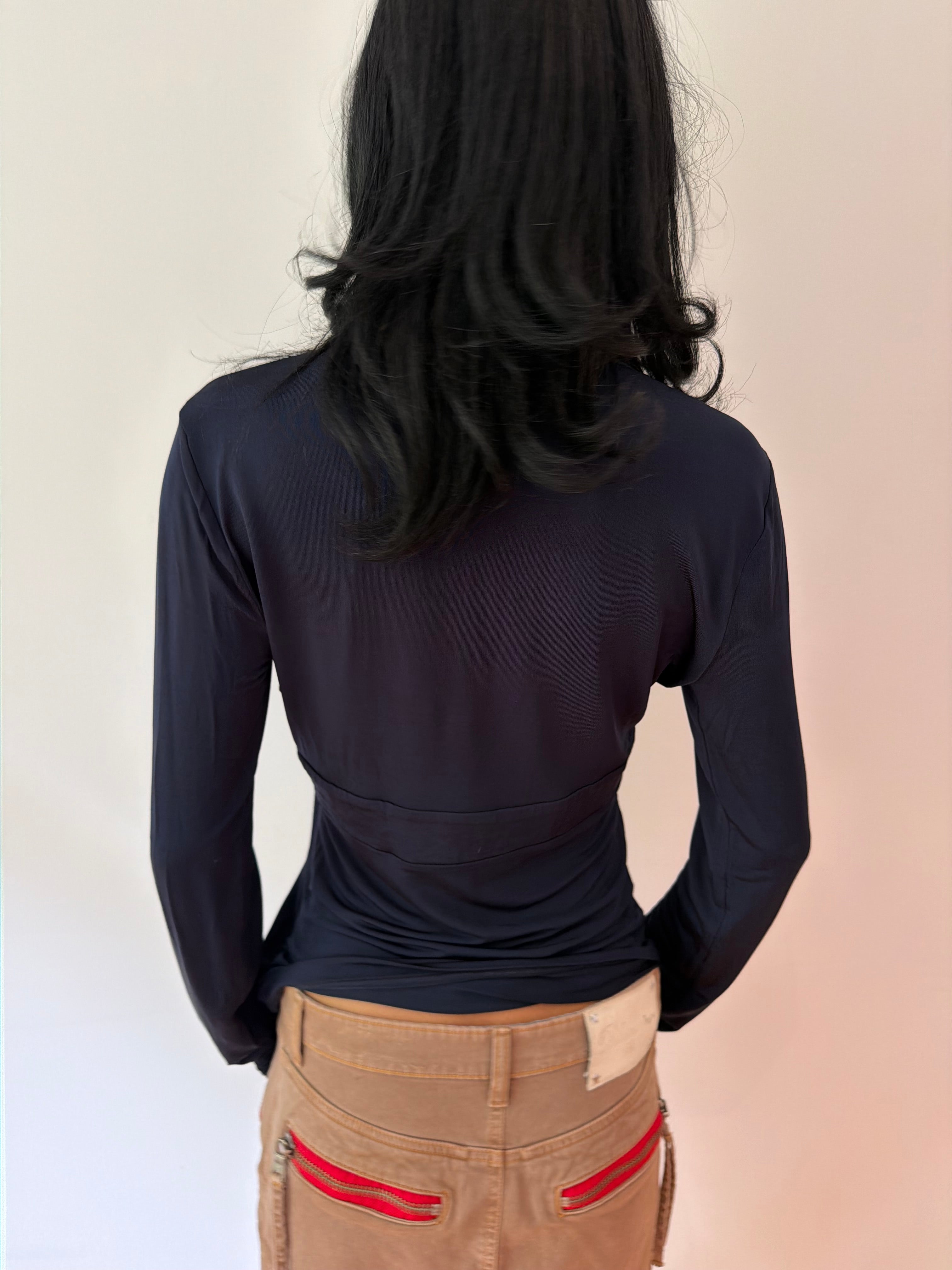 Galliano Long Sleeve Top