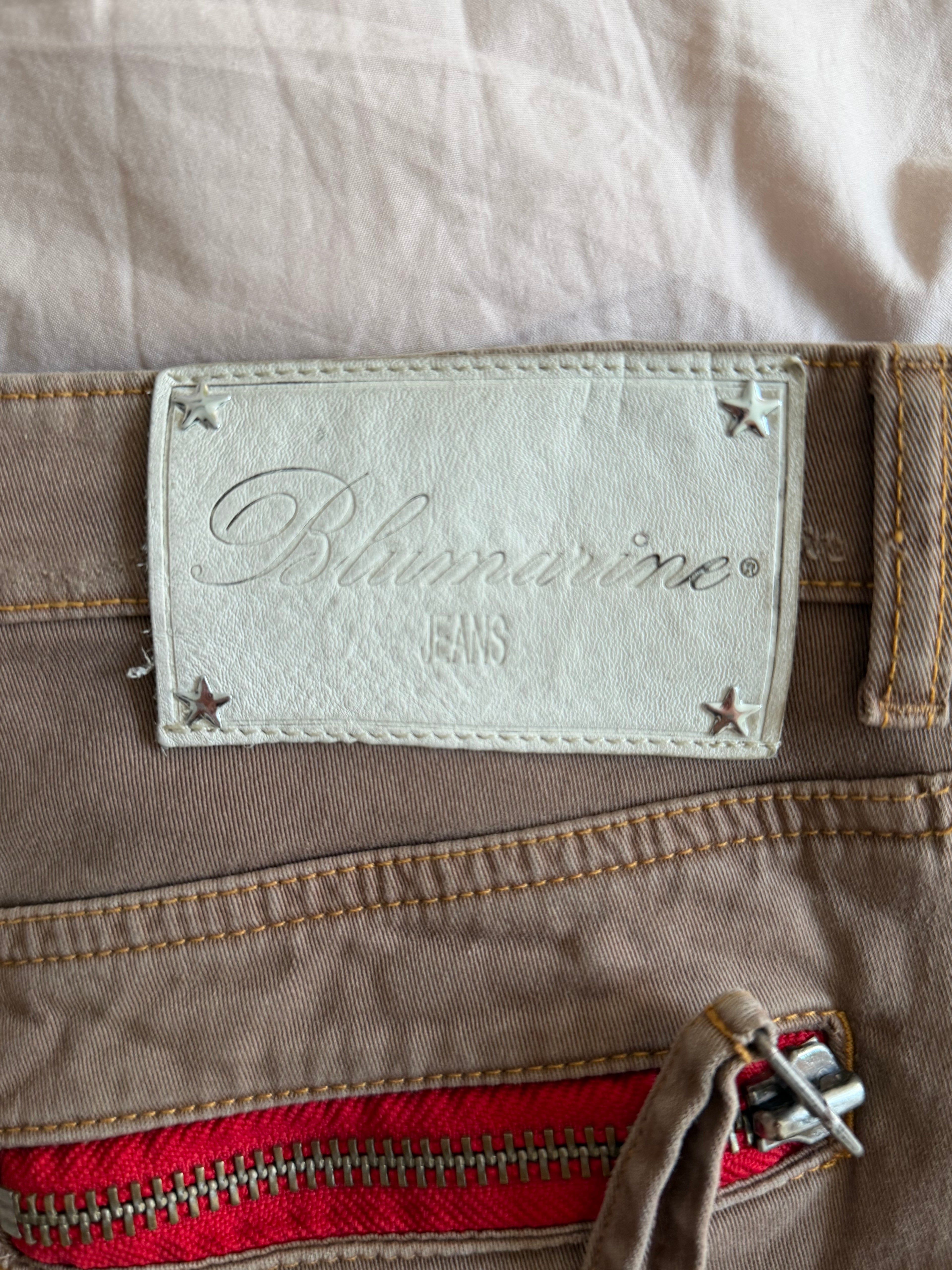Blumarine Corduroy Mini Skirt