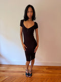Guess Crochet Midi Dress