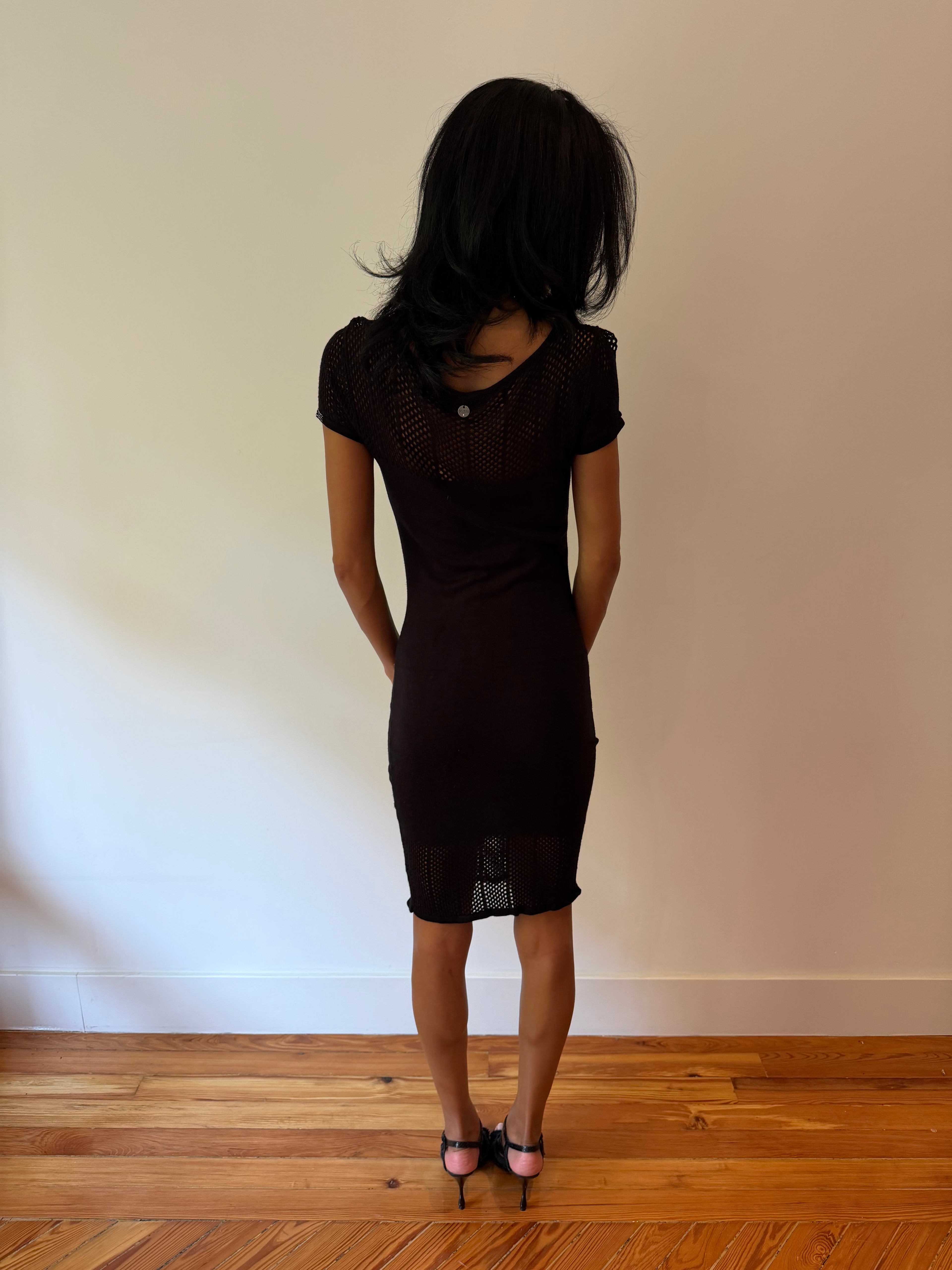 Guess Crochet Midi Dress