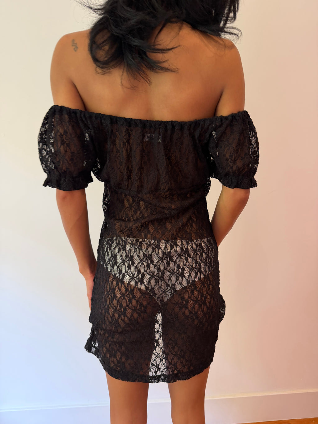 Lace Mini Dress