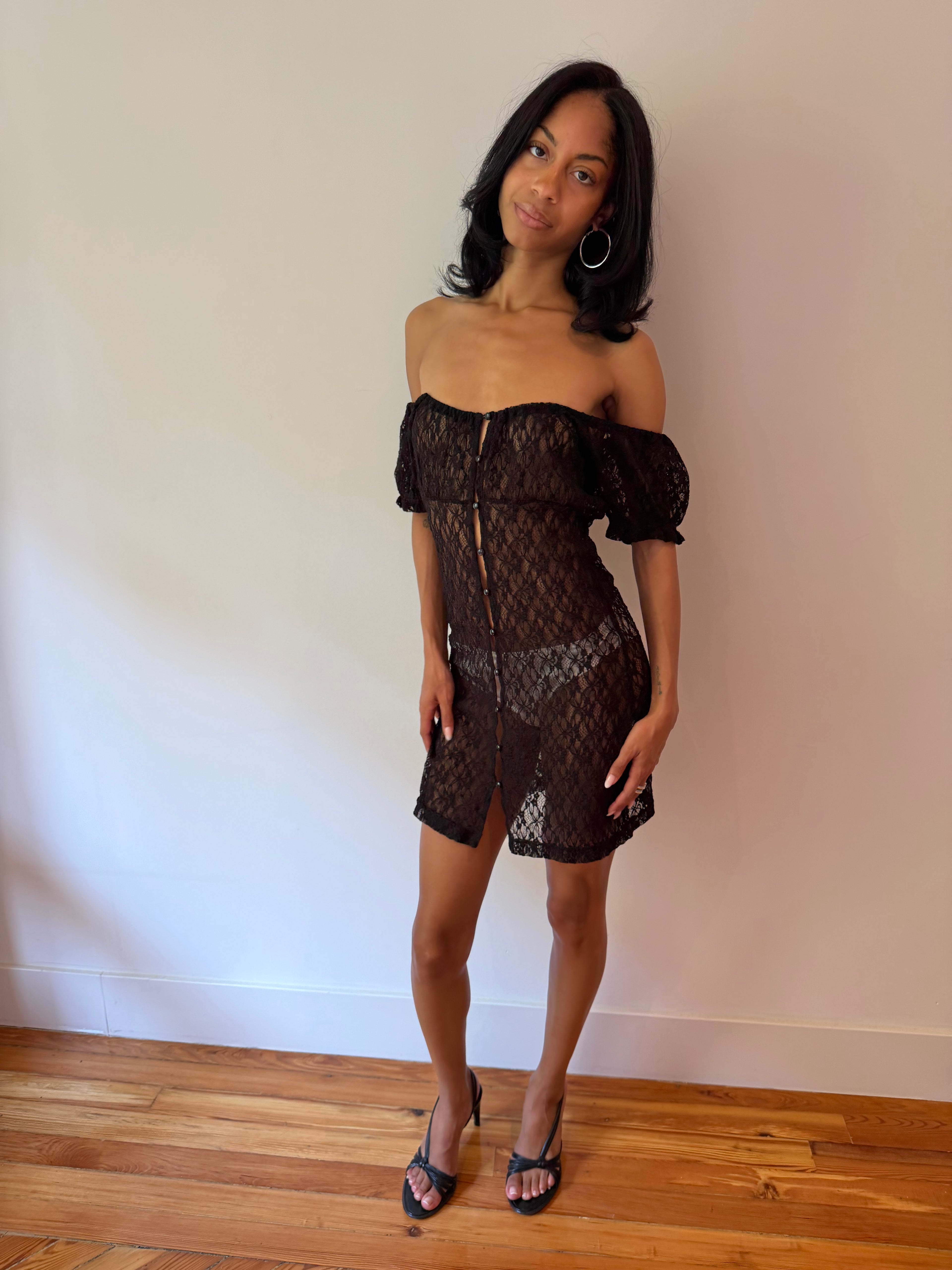 Lace Mini Dress