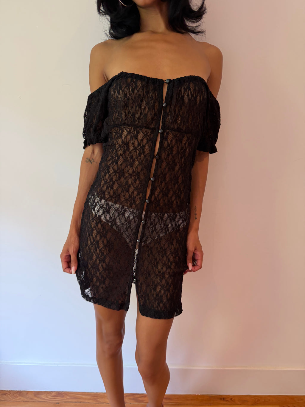 Lace Mini Dress