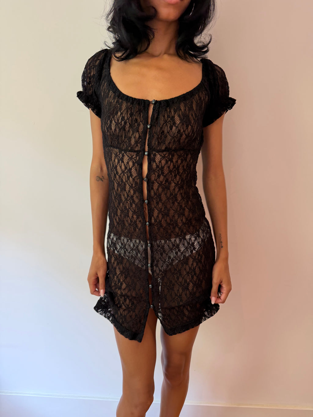 Lace Mini Dress