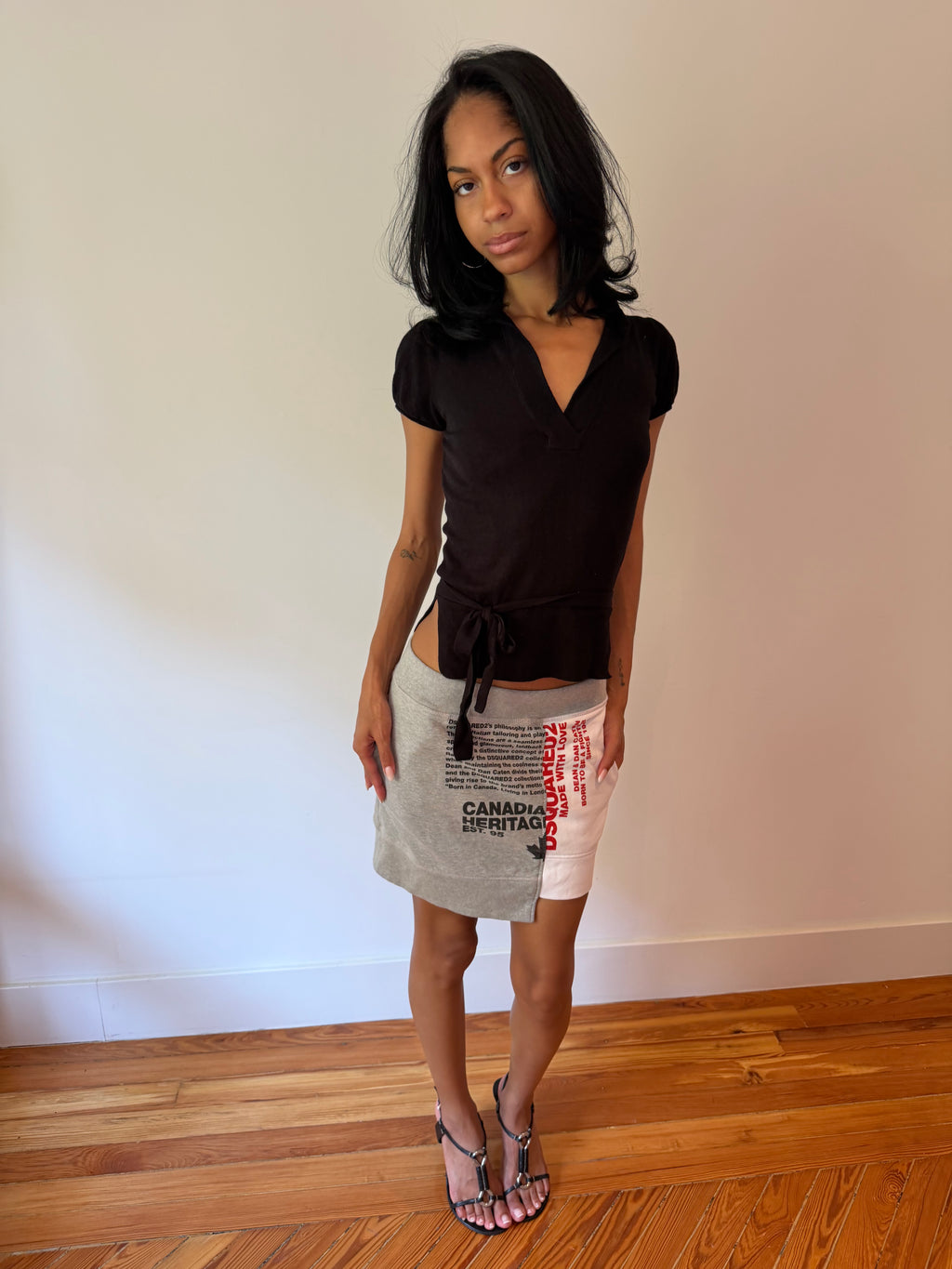Dsquared2 Graphic Mini Skirt