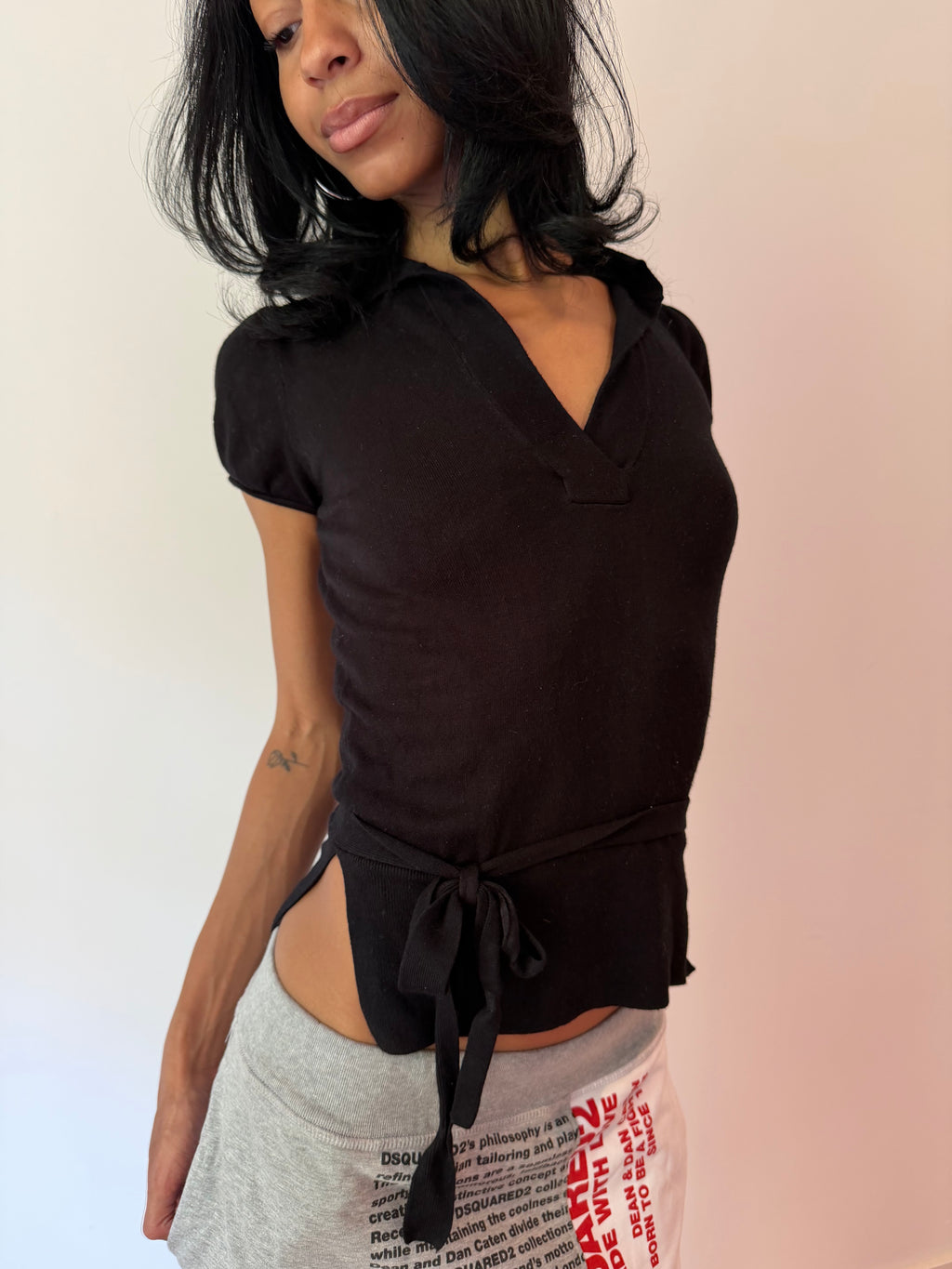 Waist Tie Top