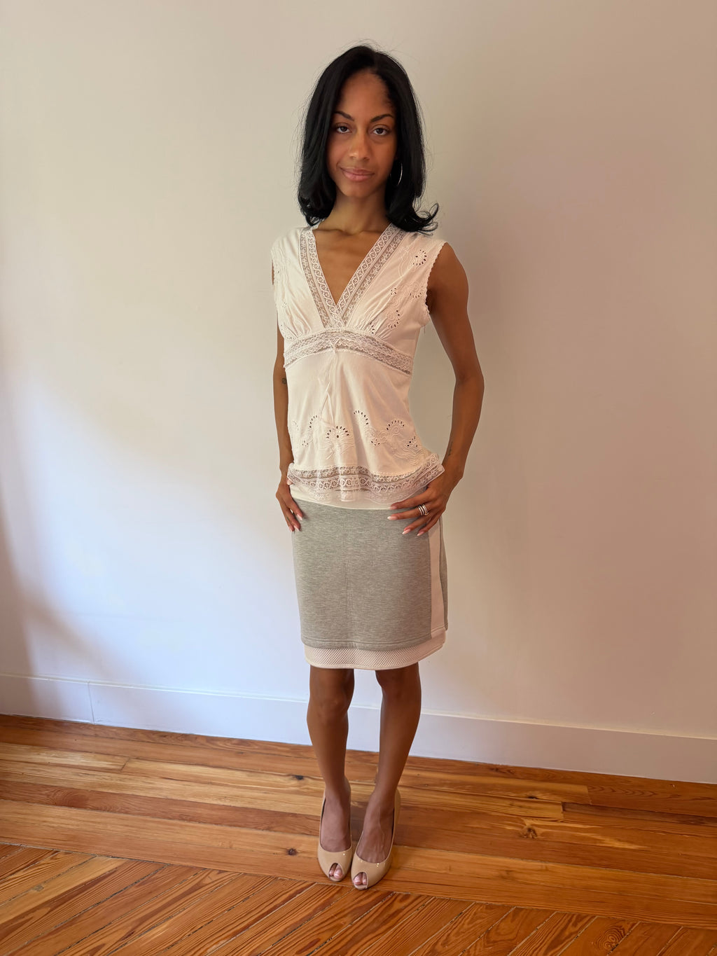Jersey Midi Skirt