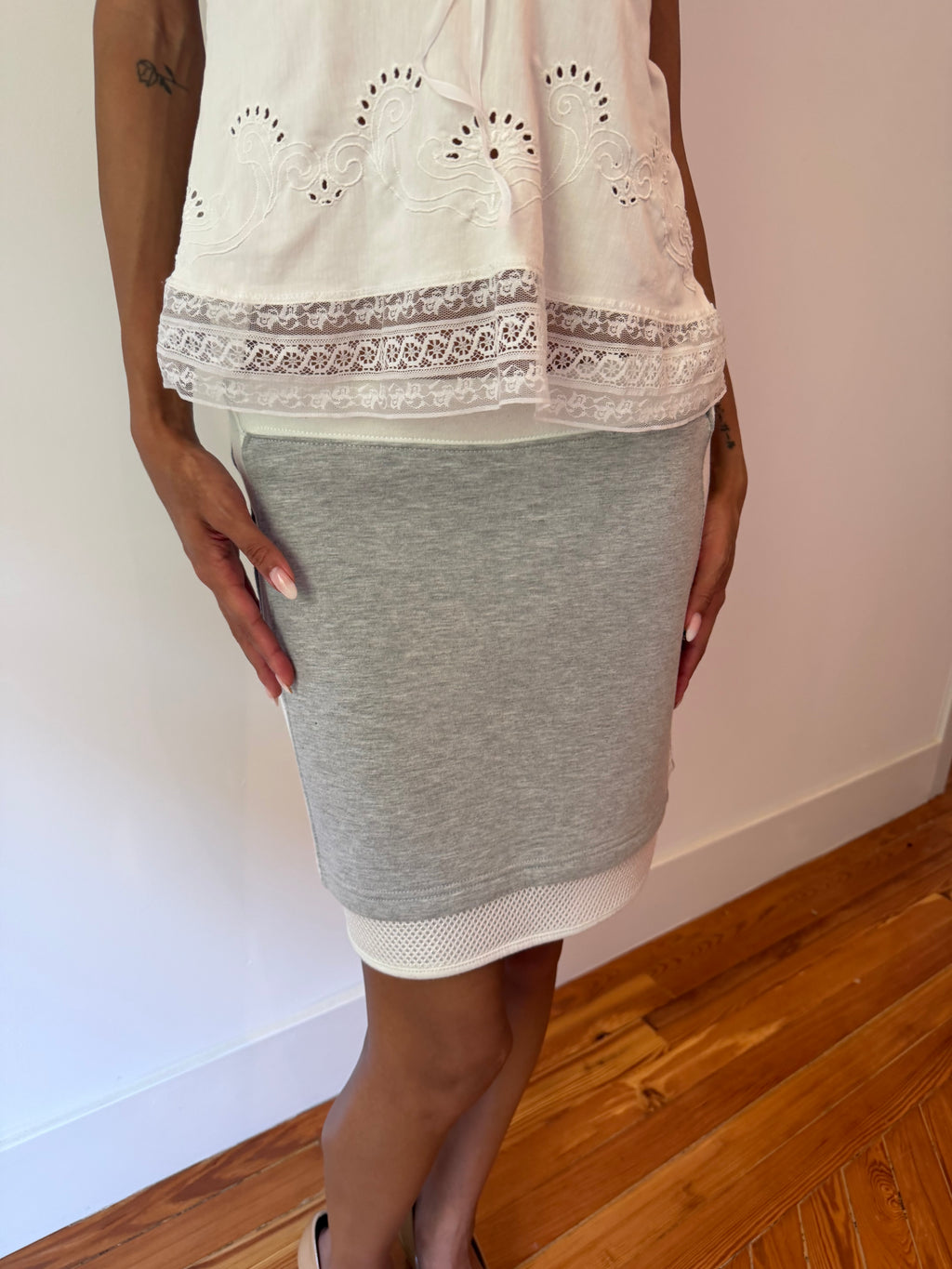 Jersey Midi Skirt
