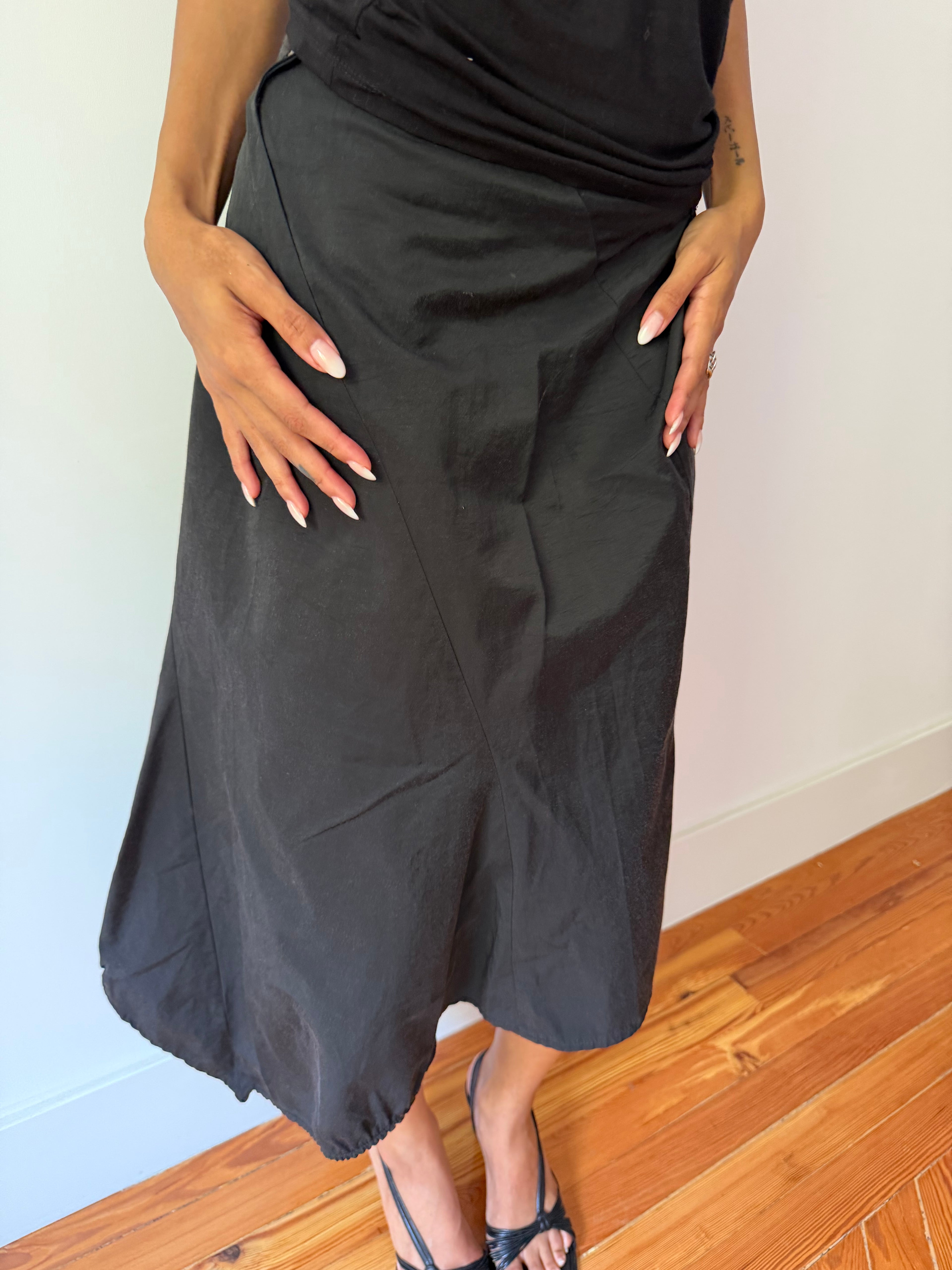 French Brand Cargo Skirt