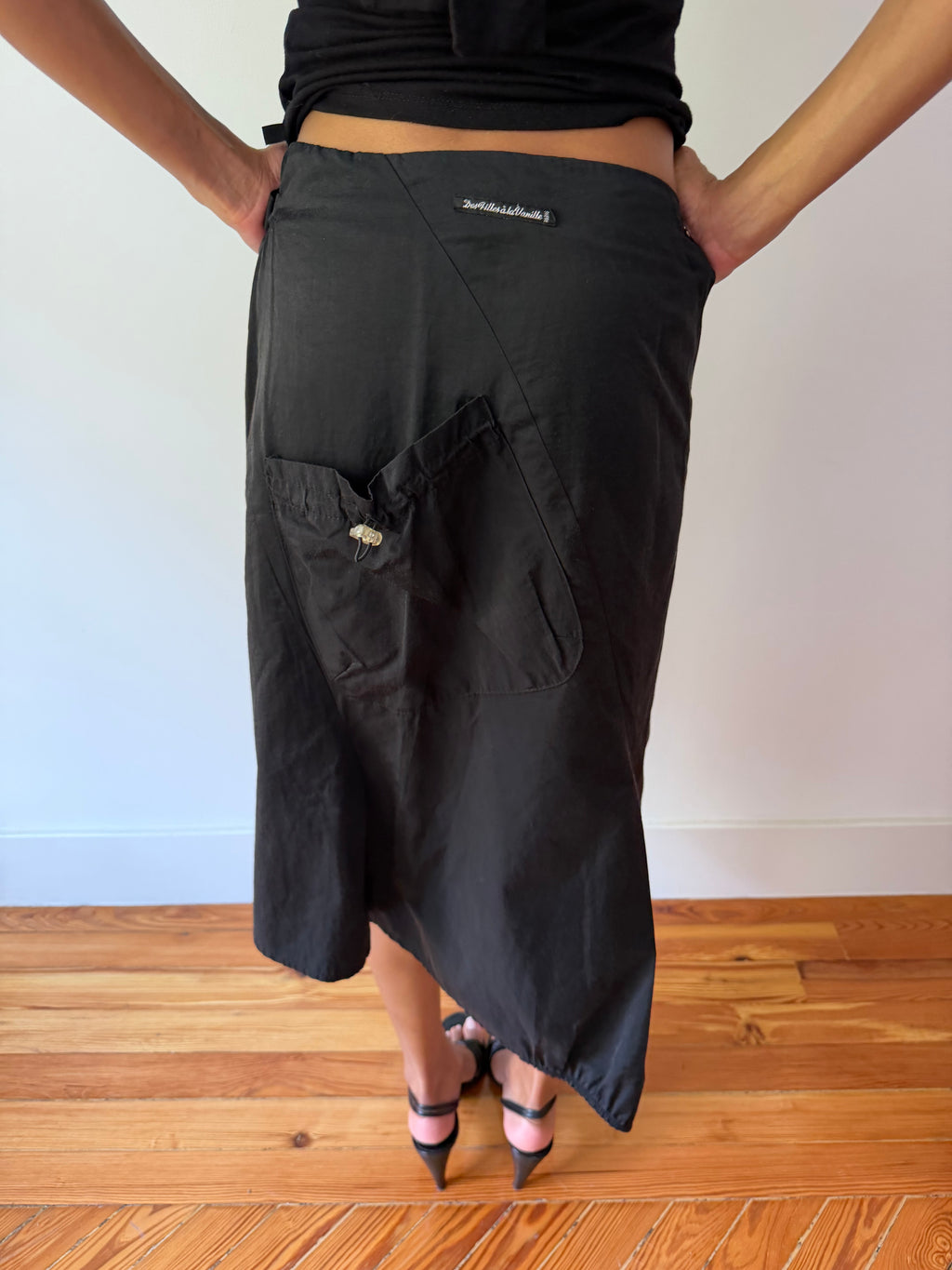 French Brand Cargo Skirt