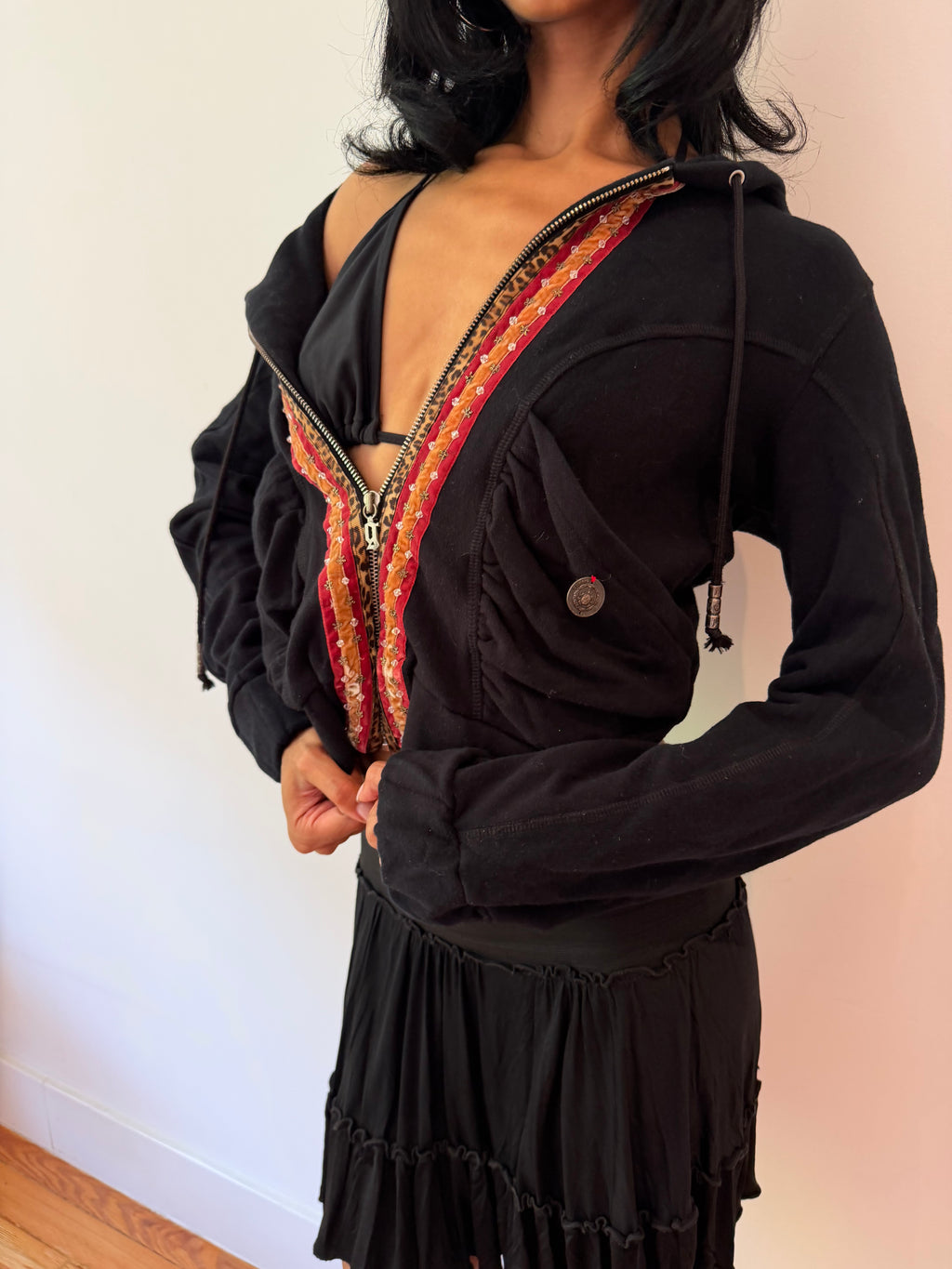 Galliano Zip Sweater