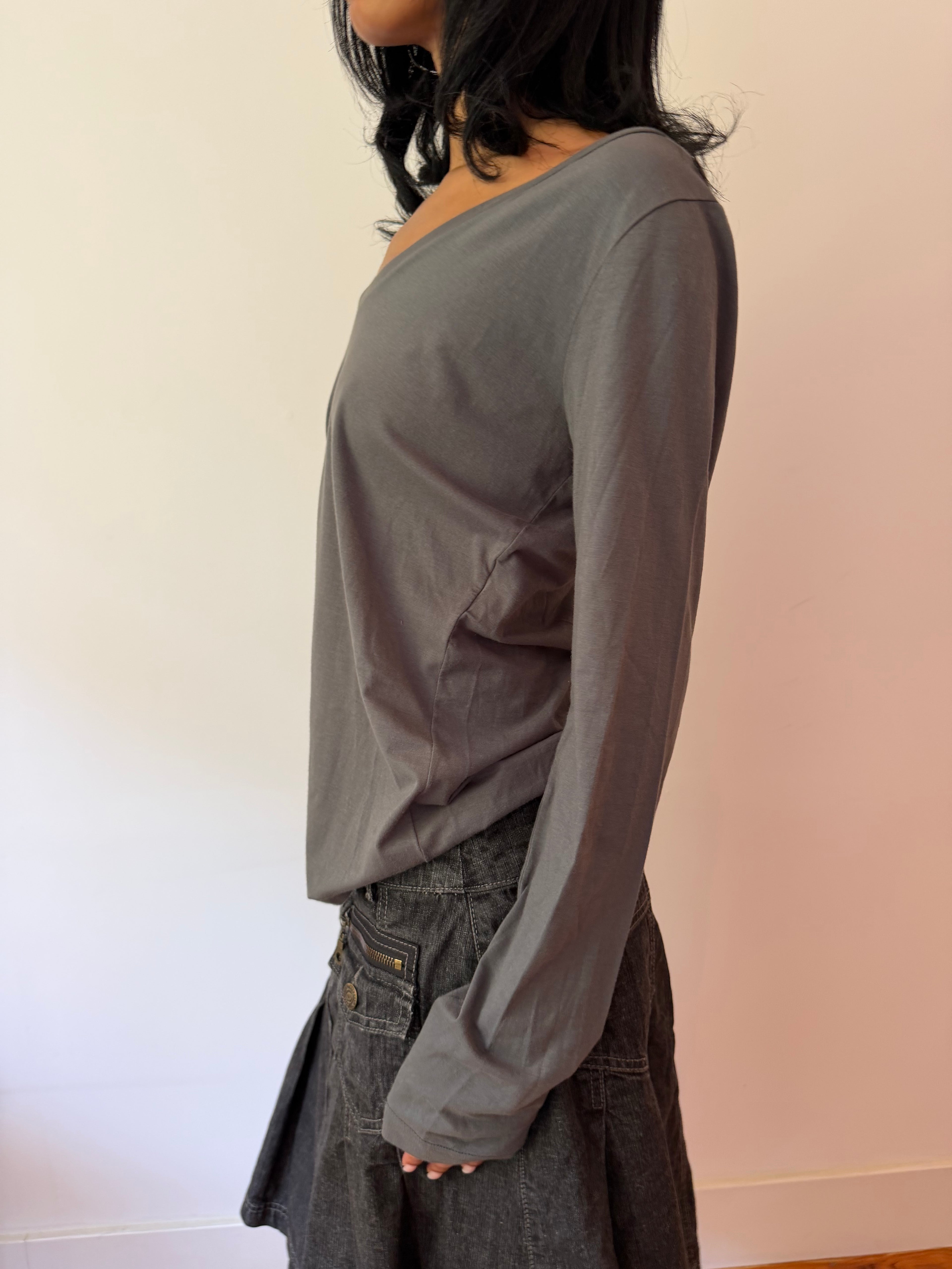 Italian Brand V-Neck Top
