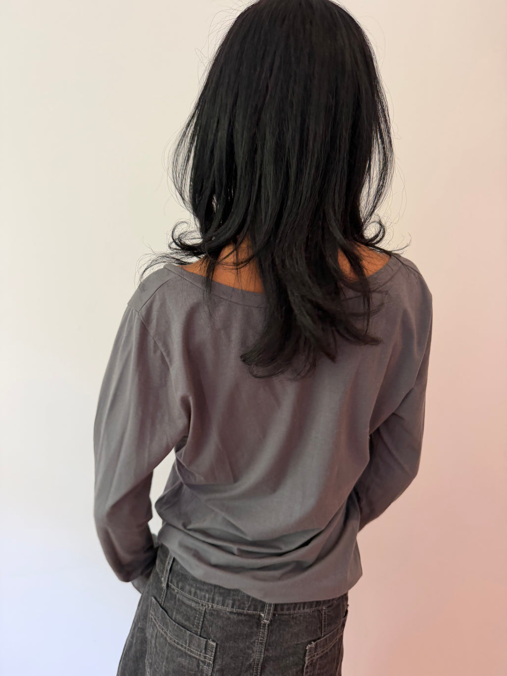 Italian Brand V-Neck Top