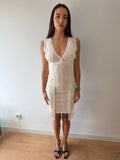 Hervé Léger Fringe Dress