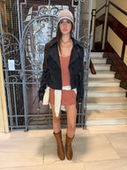 Anna Rita N Belted Cropped Trench