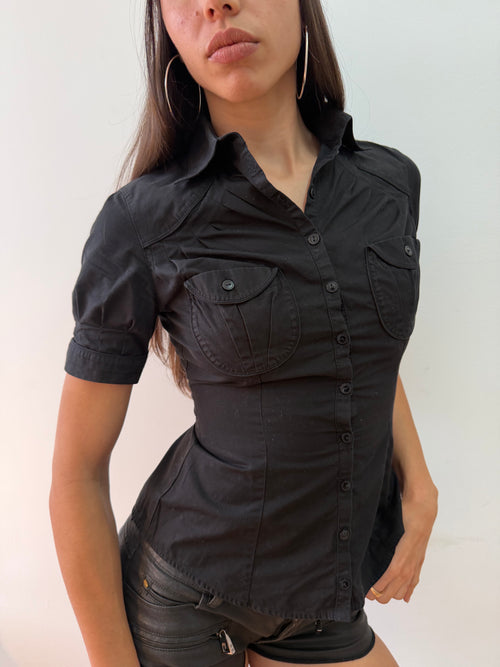 Anne Fontaine Button Up Blouse