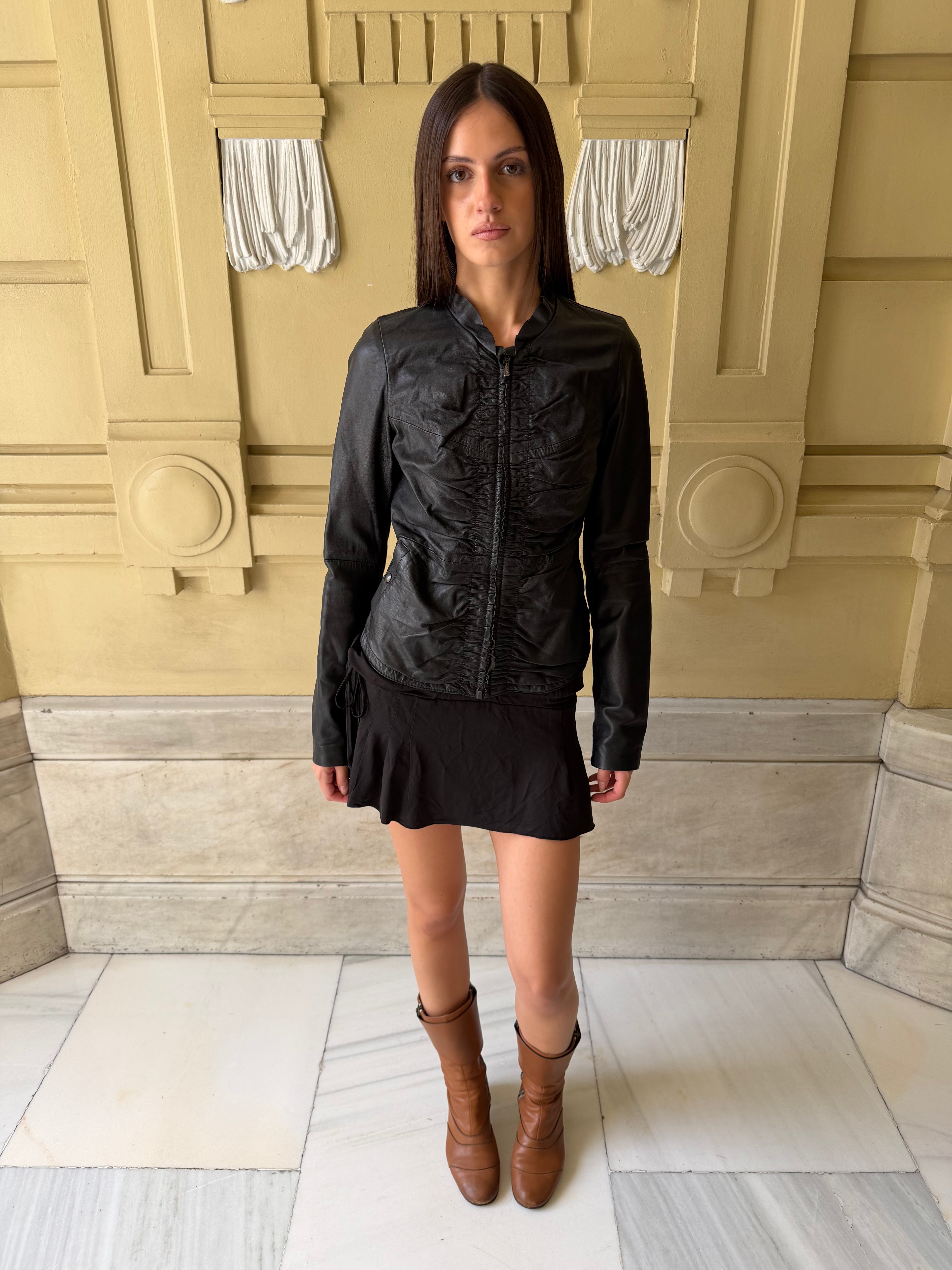 Morgan Faux Leather Jacket