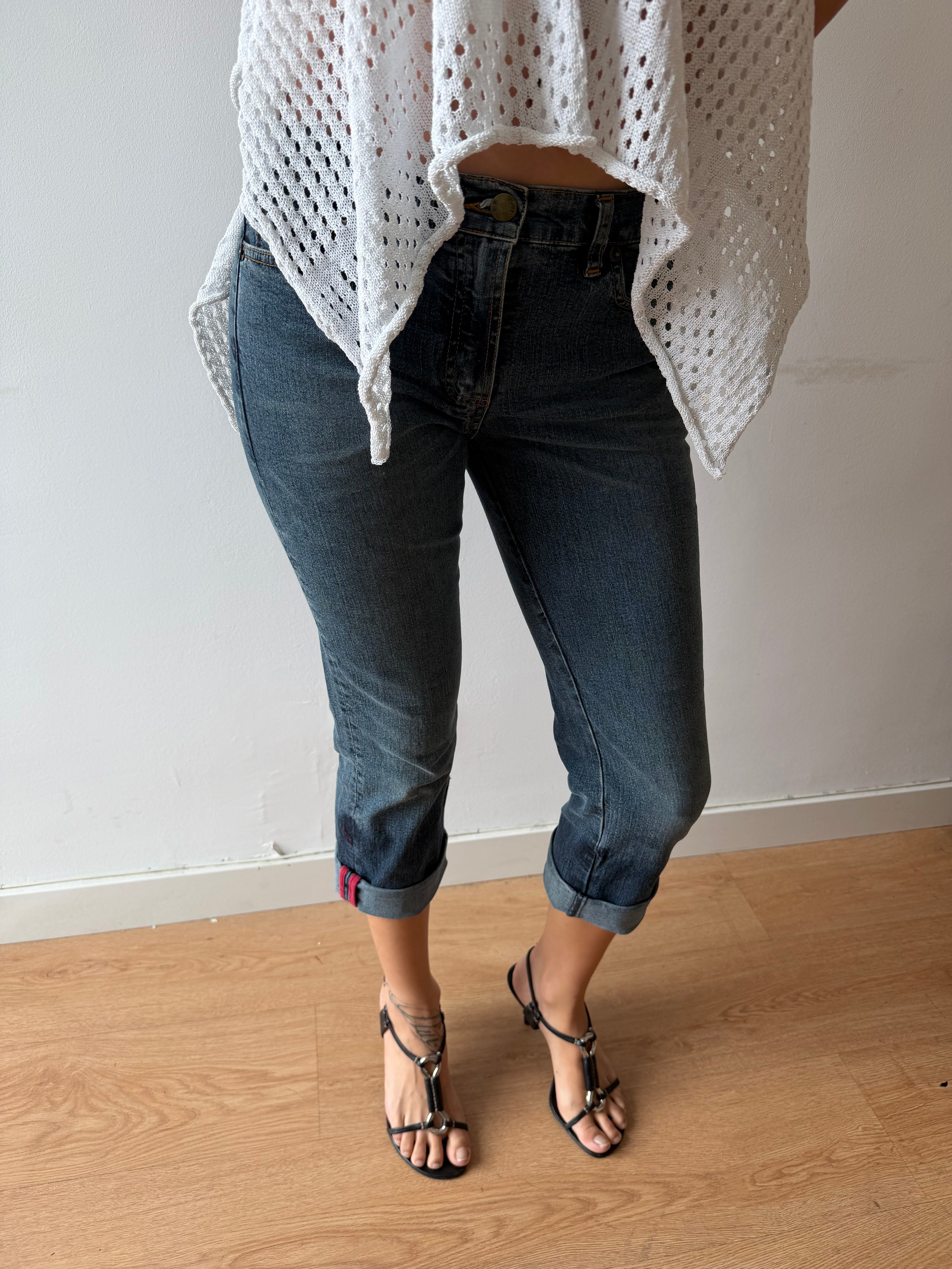 Plein Sud Denim Capris