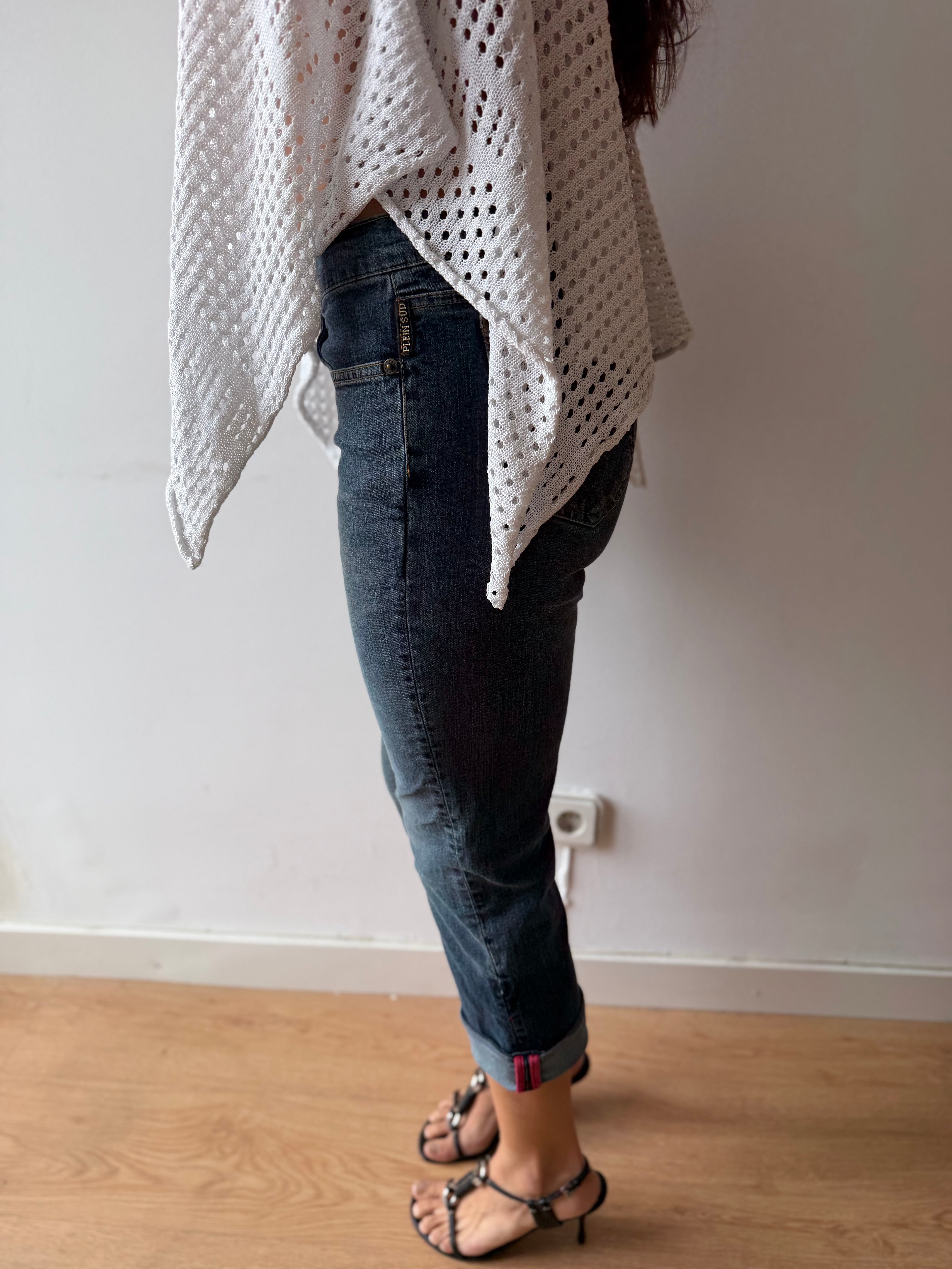 Plein Sud Denim Capris