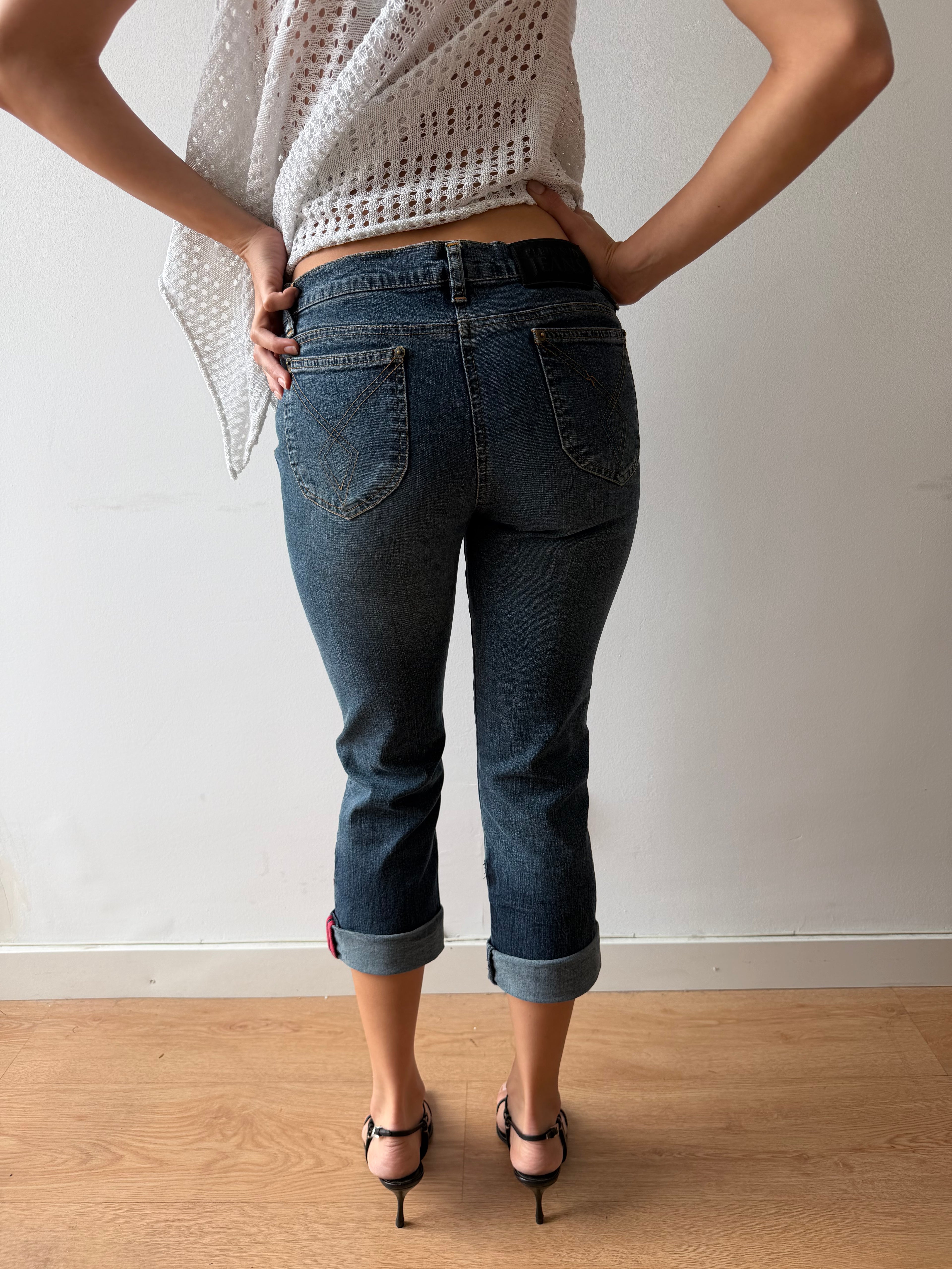 Plein Sud Denim Capris