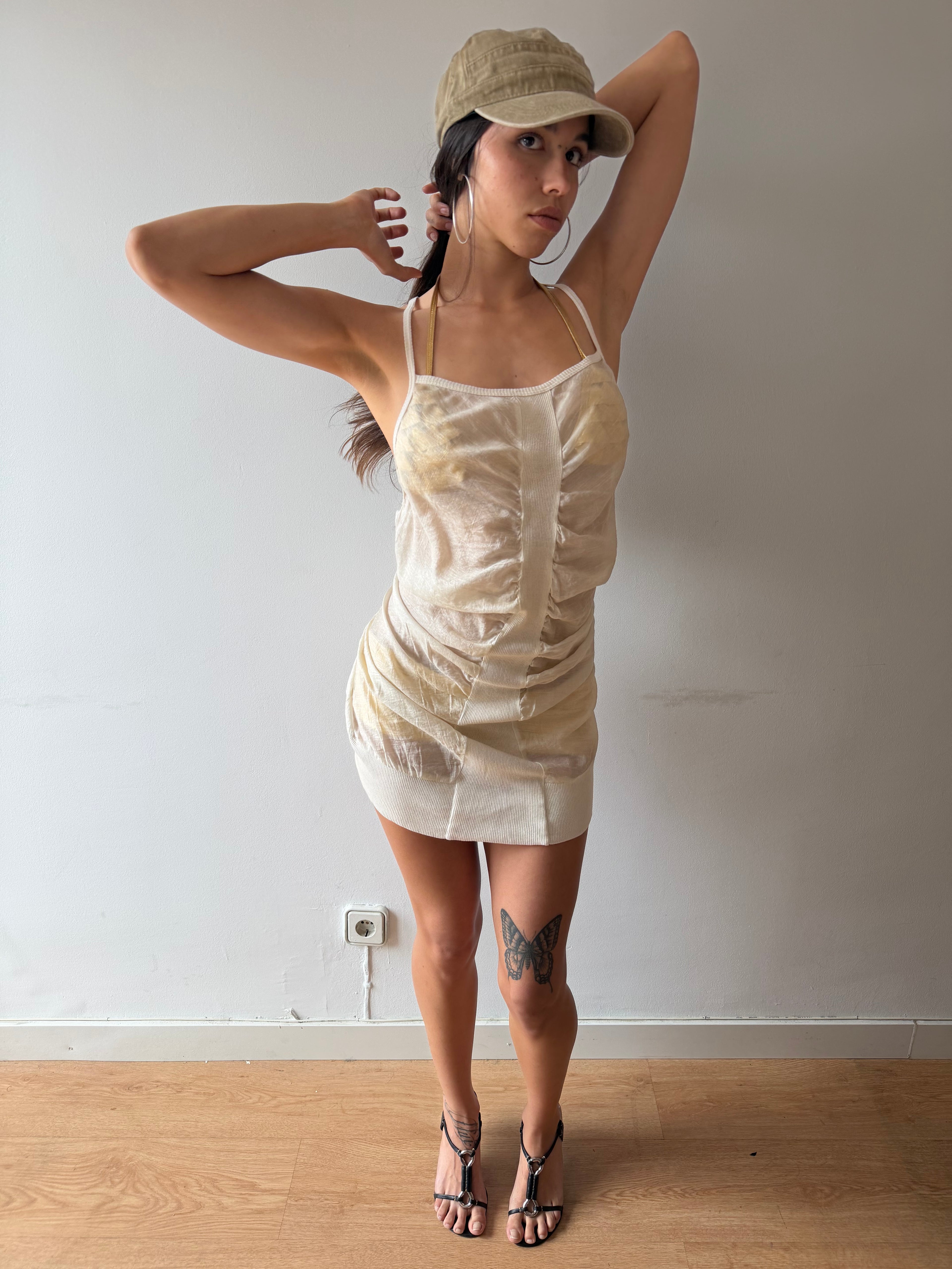 Sheer Mini Dress