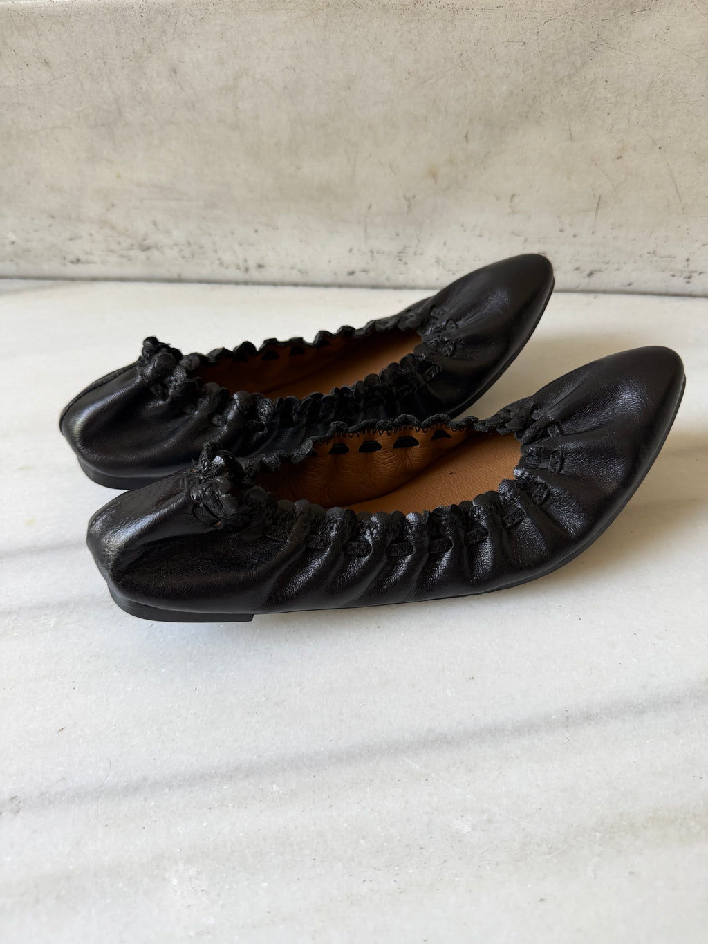See by Chloé Scalloped Ballet Flats