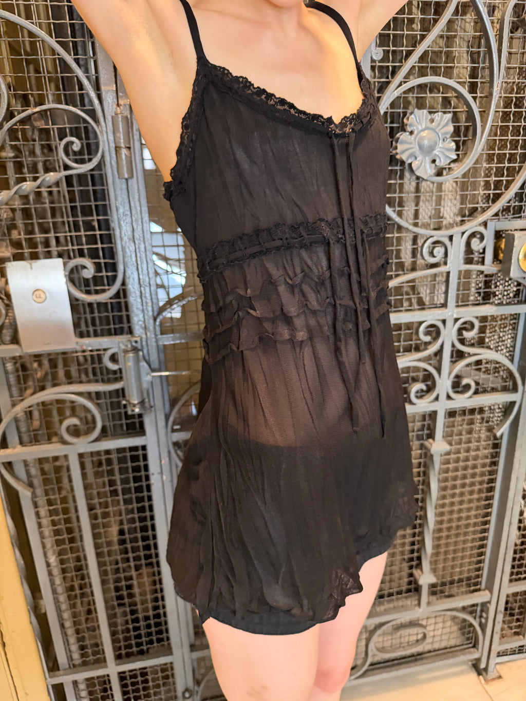 John Galliano Sheer Camisole